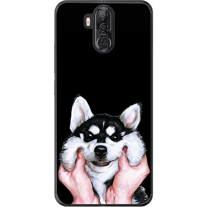 E004 Мягкая силиконовая крышка для Ulefone Мощность 3S силиконовый чехол для телефона для Ulefone Мощность 3s мягкий TPU с рисунком облегающий чехол shell - Цвет: E004
