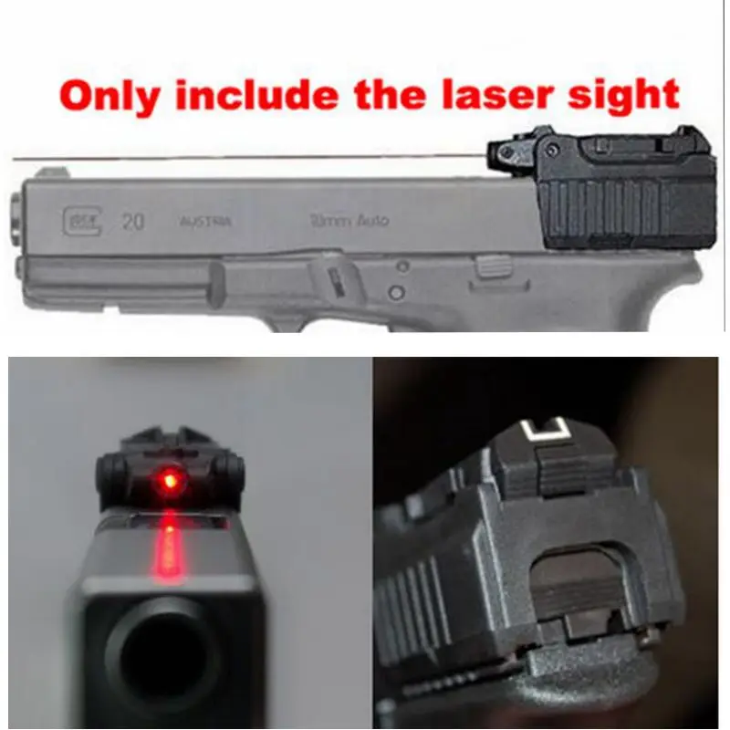 Тактический Компактный красный лазерный прицел Glock 17 18C для охоты|hunting laser sight|hunting