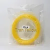 Tran-Yellow Aokin 10 метров PLA 1,75 мм нити печатные материалы пластик для 3d принтера Ручка нити заправки 3D печать волоконная нить - Цвет: Tran-Yellow