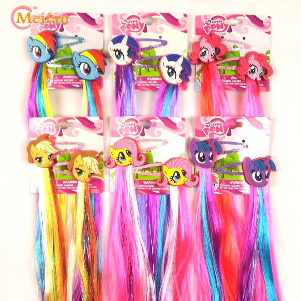 MEIFAN Kids My Little Ponis аксессуары заколки для волос маскарадные костюмы Принцесса косы