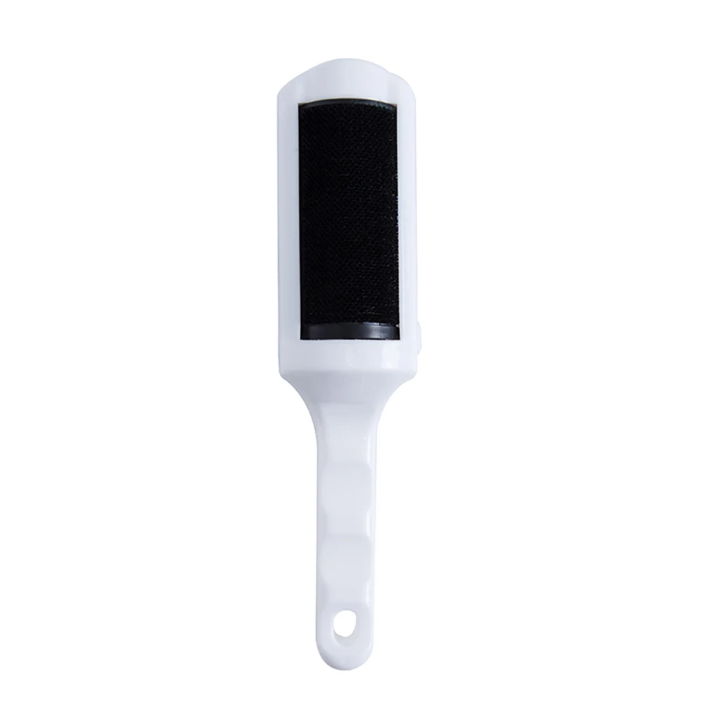 Белый Dust Cleaning Sweeper Cloth Lint Cleaning Brush Tool Manual Sofa Carpet Bed Fur Stick Pet Hair Catcher Remover ABS Roller Brush - Цвет: Белый