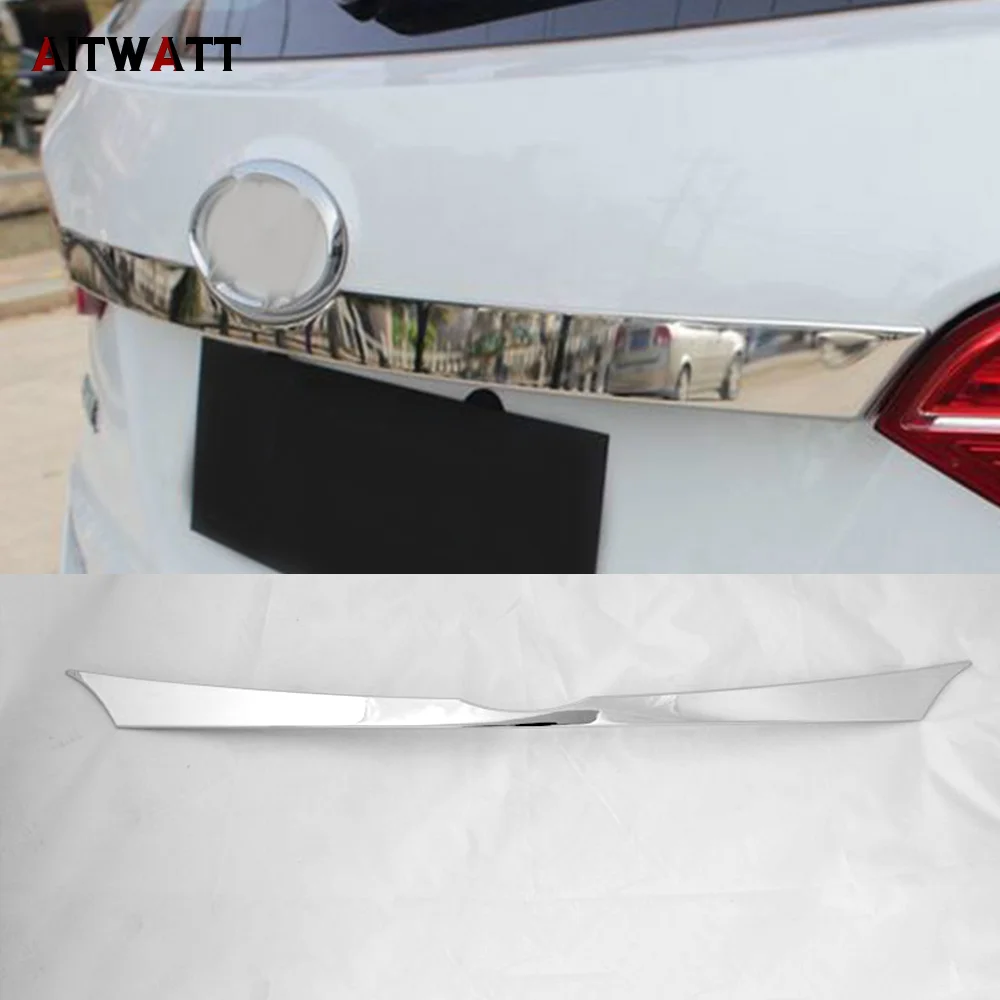 AITWATT автомобильный Стайлинг ABS Хромированная внешняя Задняя Крышка багажника