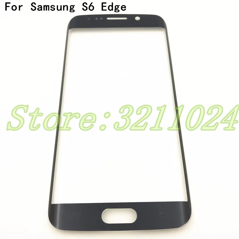 Передняя внешняя линза сенсорного ЖК экрана стекло для Samsung Galaxy S6 Edge G925 G925F SM