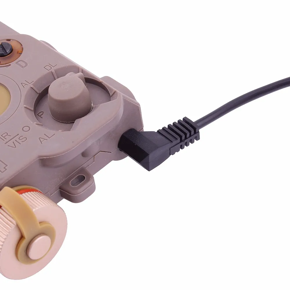Тактический винтовка AN/PEQ-15 красная точка Лазерная батарея чехол белым фонарик инфракрасный объектив 270 люмен ночная версия охотничий аксессуар охота принадлежности аксессуары пневматическая винтовка для охоты