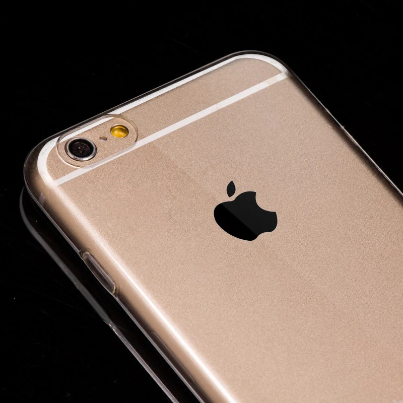 NPHACC Transparent Clear Soft Silicon Gel TPU Case Silicone Cover For Apple iPhone 6 6s 6Plus plus Ultra Thin 0.5mm case capa |