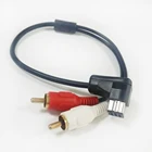 Автомобильный CD стерео Aux входной разъем вспомогательный кабель RCA IP-BUS адаптер для Pioneer CD