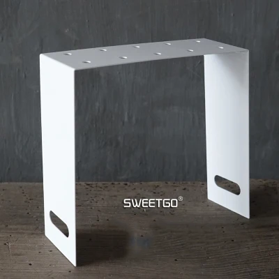 SWEETGO Push Торт Дисплей Стенд белый/розовый металл железный кекс аксессуар 1 шт. Свадебная вечеринка настольные инструменты для украшения торта - Цвет: 27cm