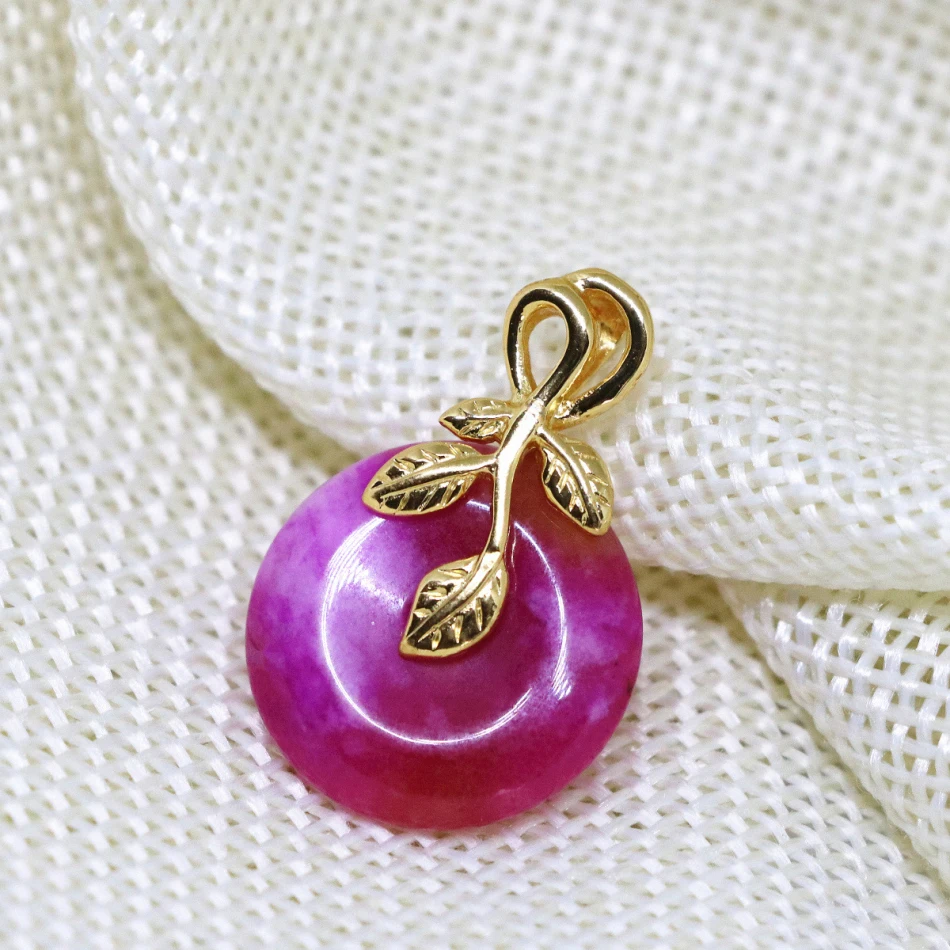 Красота золото-цвет 18 мм круглые на плоской подошве монета падение Подвеска