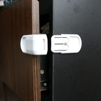 4pcs hard plastic baby child kids care safety protection drawer cabinet door right angle corner lock children security vip