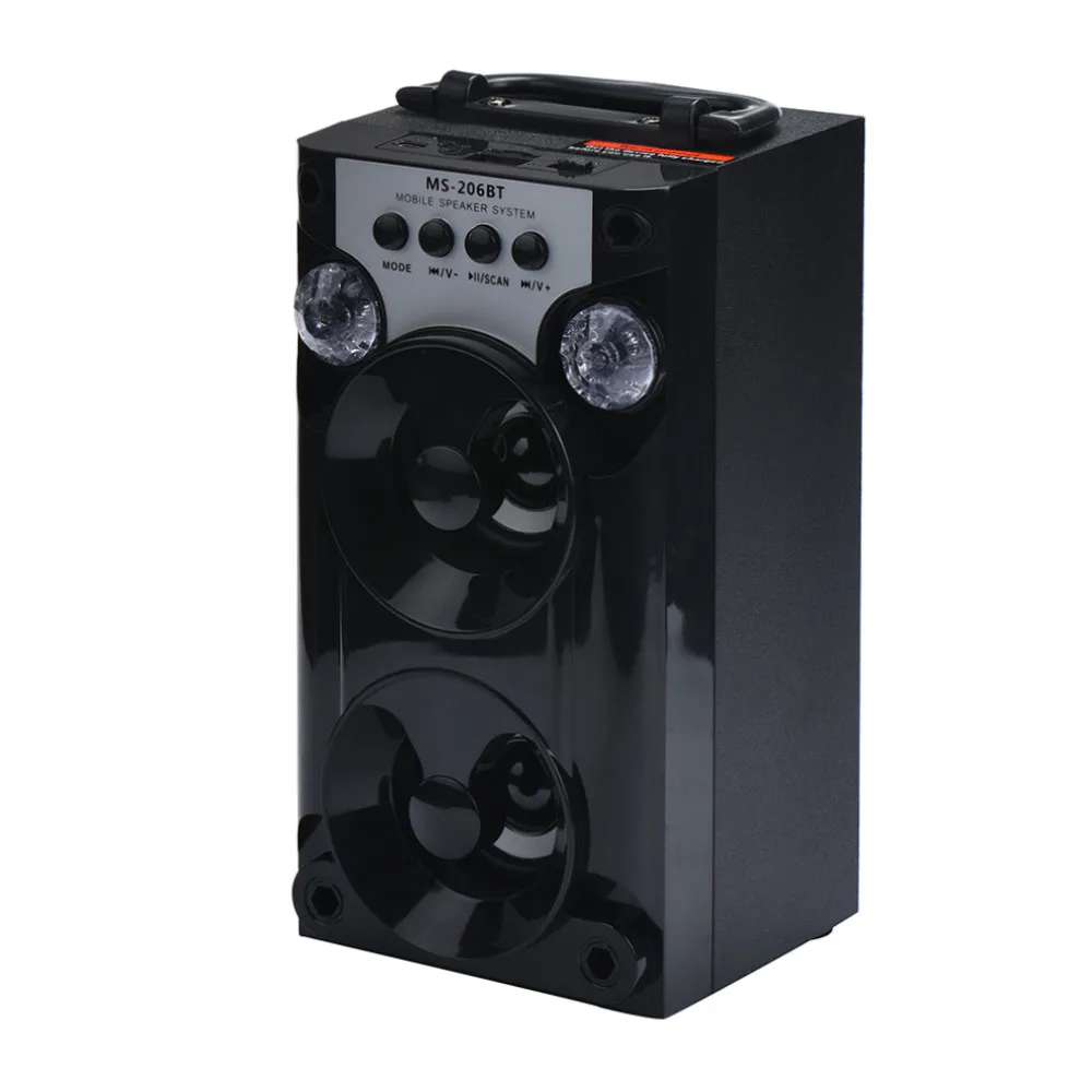 Mosunx Открытый Bluetooth беспроводной портативный динамик супер бас с USB/TF/AUX/FM радио для