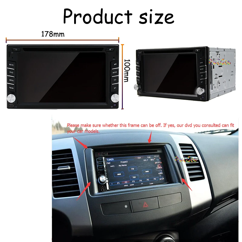 Для peugeot 307 6," двойной 2 Din gps навигация автомобильный ПК стерео радио DVD CD mp3 плеер USB Sd Bluetooth Ipod 2 din радио