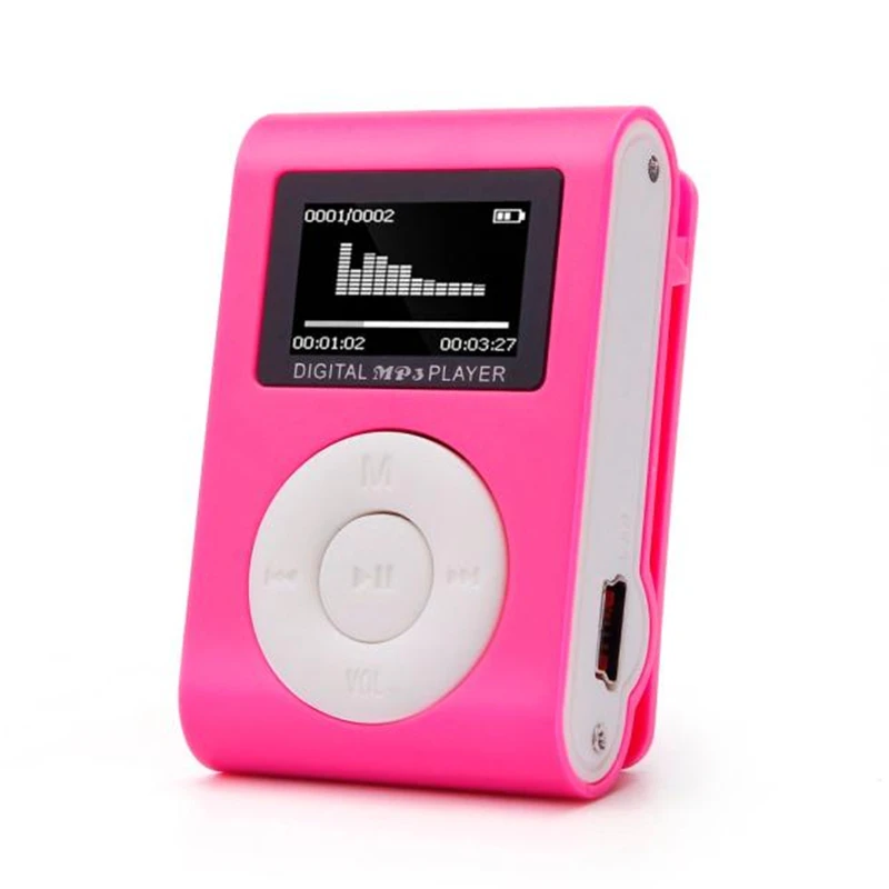 HT HIPERDEAL Новая мода мини USB Клип MP3 плеер ЖК-экран Поддержка 32 ГБ Micro SD TF карта музыкальный плеер мини Mp3 Ja15 - Цвет: HT