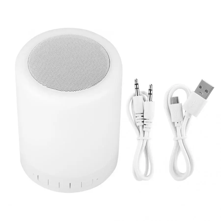 Беспроводной Bluetooth 4 1 динамик светодиодный свет два в одном низкое искажение