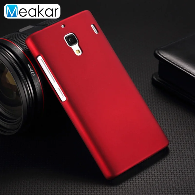 red Чехол 4.7для Xiaomi Redmi 1 S Чехол для Xiaomi Redmi Hongmi Red Rice 1 S 1 S Redmi1 Redmi1s чехол-лента на заднюю панель - Цвет: red