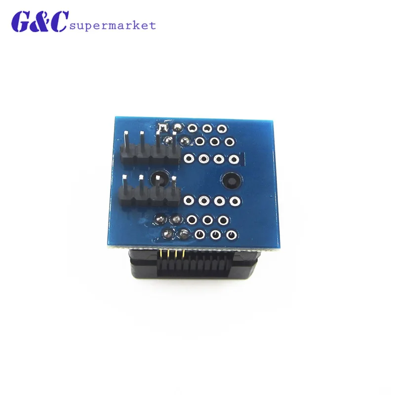 1 шт. SOIC8 SOP8 для DIP8 широкофюзеляжный сиденье широкий 150mil/200mil программист разъем