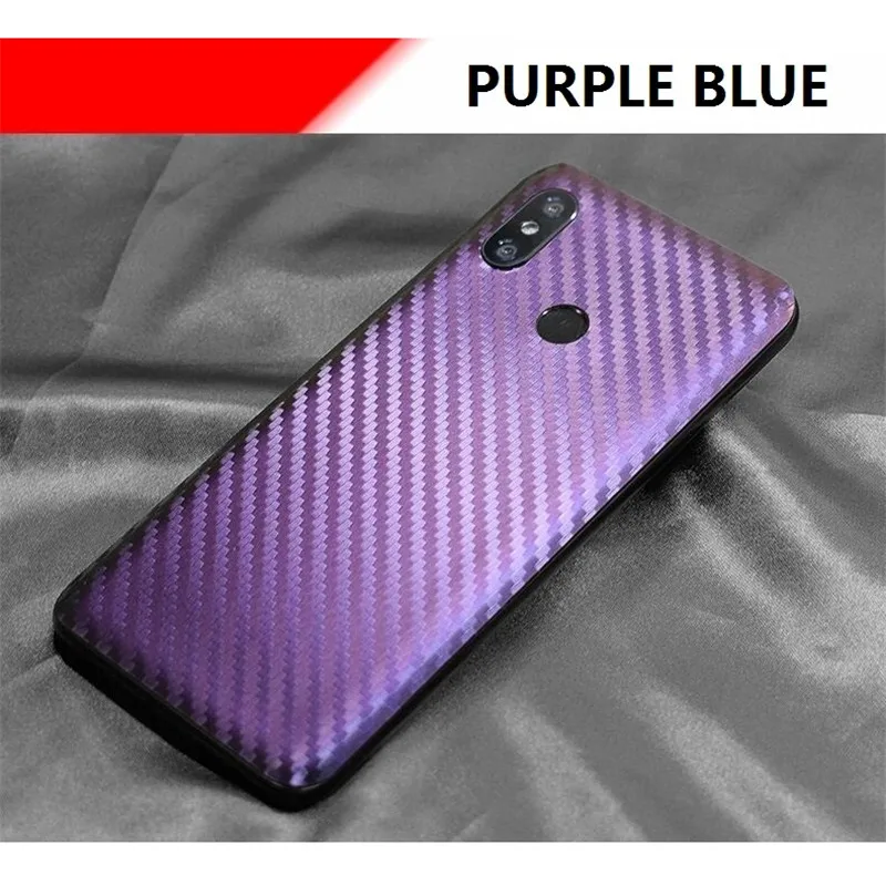 Наклейка для телефона s для Xiaomi mi 8 SE градиентная цветная 3D пленка из углеродного волокна наклейка для Xiaomi mi 8 Lite mi 8 mi 8SE защита для задней панели