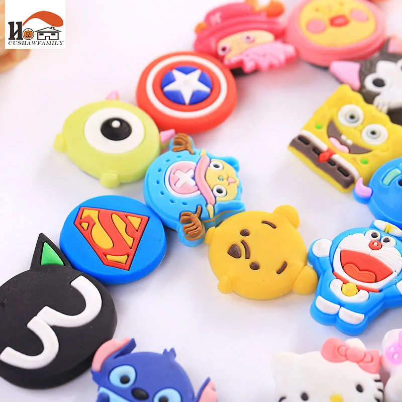 1 шт. мини Силиконовый мультяшный дизайн магниты на холодильник белая доска