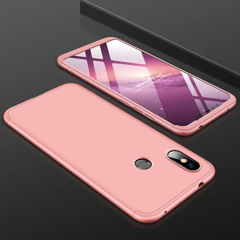 GKK чехол для Xiaomi Redmi Note 8 7 6 5 pro чехол 360 все включено 3 в 1 противоударный матовый чехол для Redmi note 6 5 Чехол