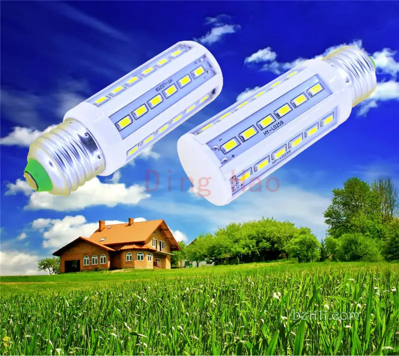 D50 5 шт./лот E27 E14 E26 B22 5730 10 Вт 36LED 1000 люмен 85 265 в AC Холодный белый Теплый кукурузный led