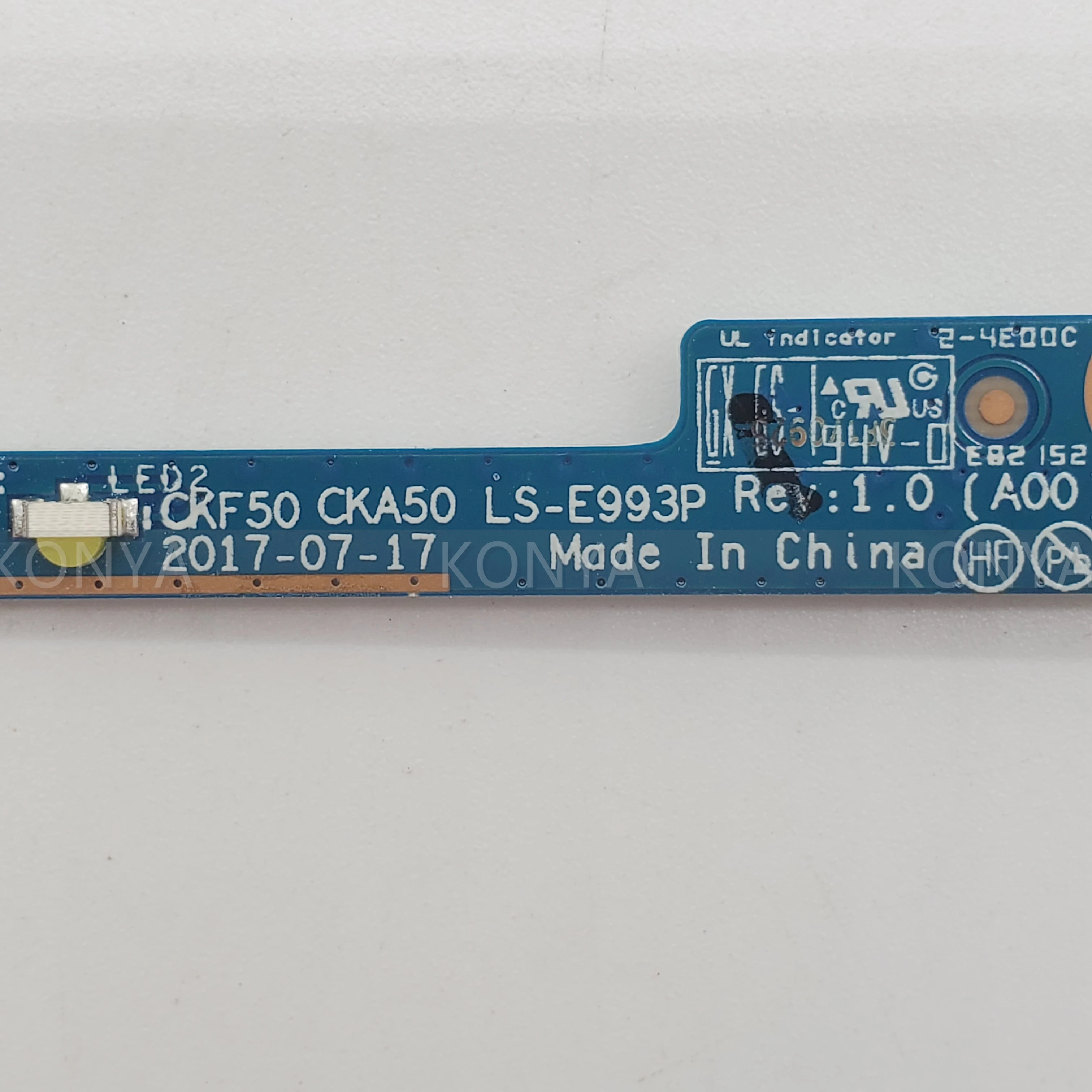 Новый оригинальный для Dell Inspiron 15 7000 7577 светодиодная плата CKF50 CKA50 LS-E993P | Компьютеры