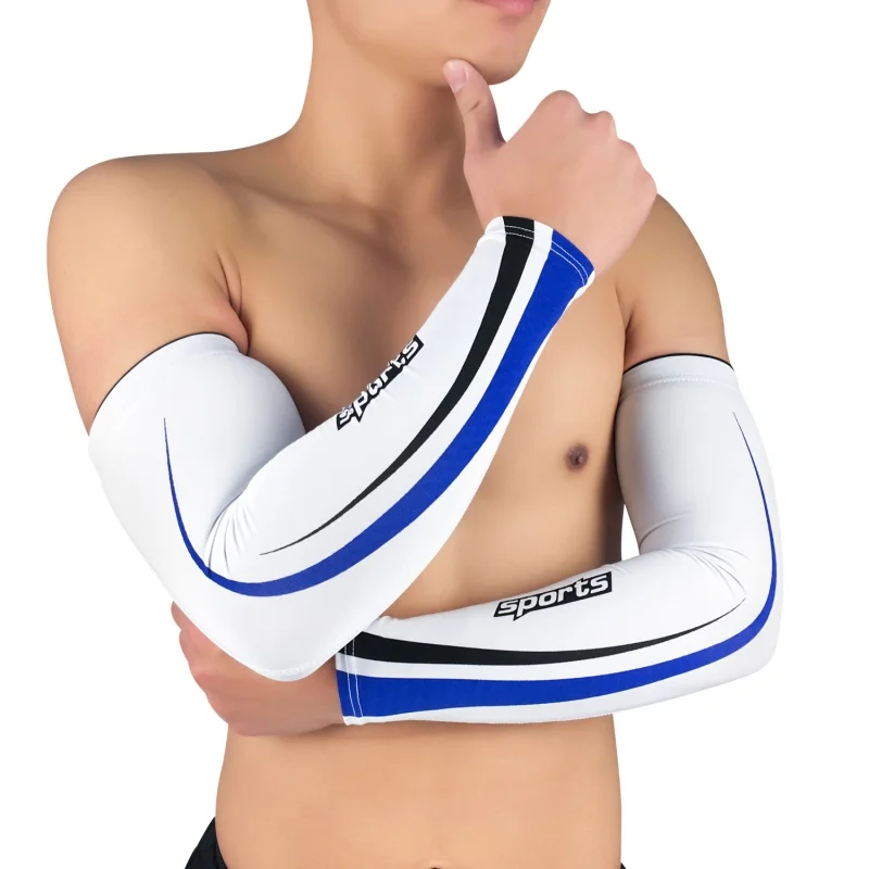 Outdoor Sports Ice Silk Sleeves Men And Women Riding Hiking Fishing Basketball Sun Protection Arm | Спорт и развлечения