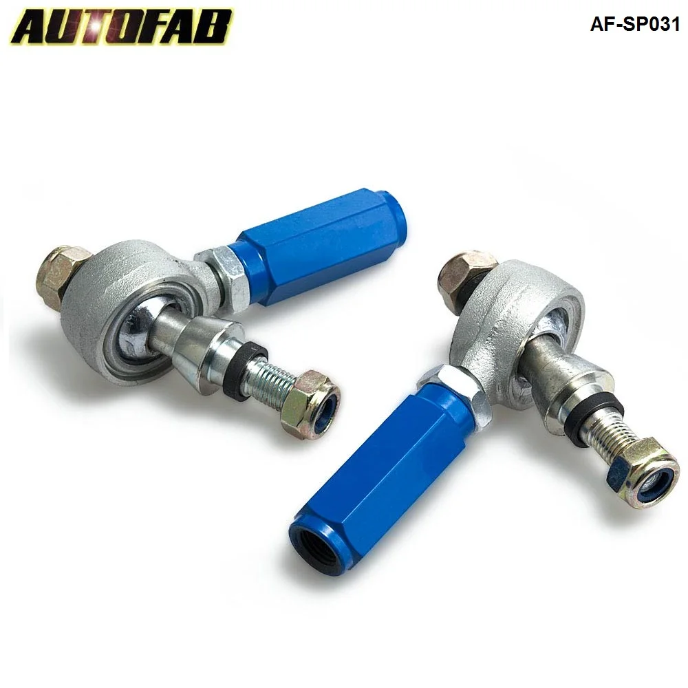 2 шт. задняя подвеска Регулируемая внешняя тяга наконечник для 240sx 95-98 S14 синий