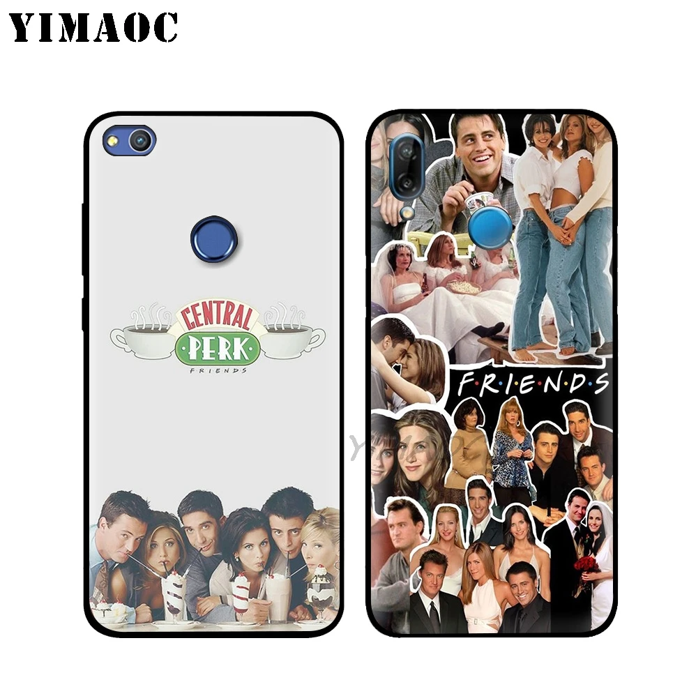 YIMAOC Friends Tv Show Funny Soft Case for Huawei Honor Mate 20 9X Note 10 Pro 8X 8 6A 7A 7X 7C Y9 Y7 Y6 Prime 2018 2017 View |