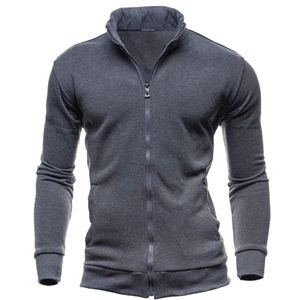 Толстовка на молнии для мужчин, флисовая толстовка большого размера 3XL на осень и зиму