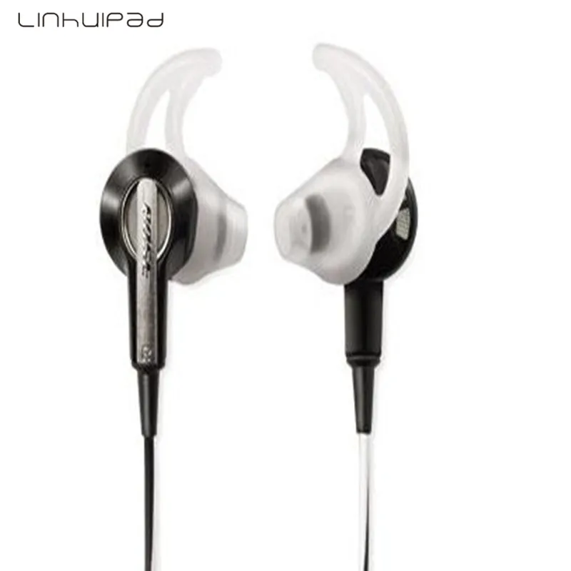 6 пар сменных силиконовых наушников с шумоизоляцией наушники-вкладыши для bose ie2 ie3