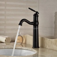 oil rubbed bronze 12 contemporary bathroom vessel sink faucet single hole handle knf284