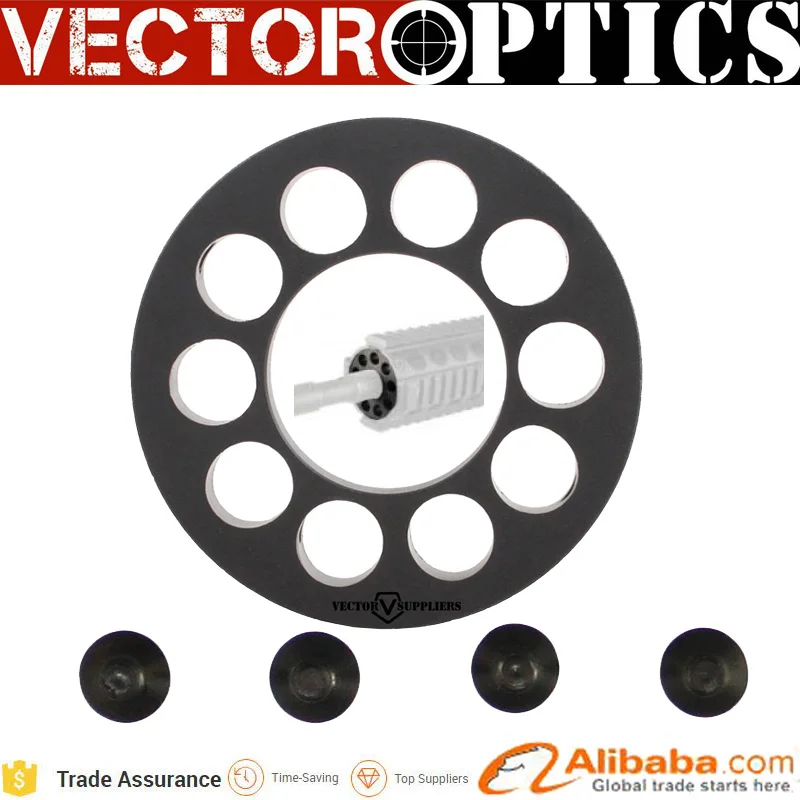 10 шт. Vector Optics. 750. 936 дюймовые передние колпачки для AR15 AR10 308 Бесплатная поплавок
