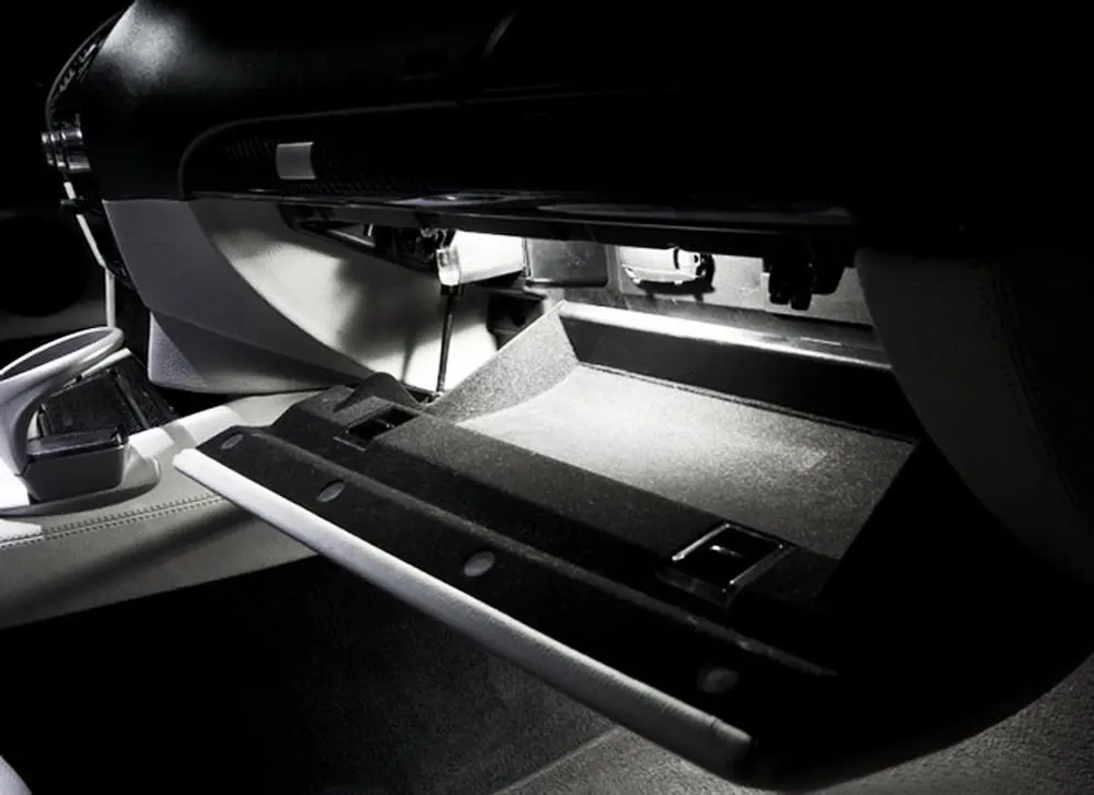 1 шт. яркий интерьер автомобиля светодиодные перчатки коробка свет для bmw E70 X5 X5M