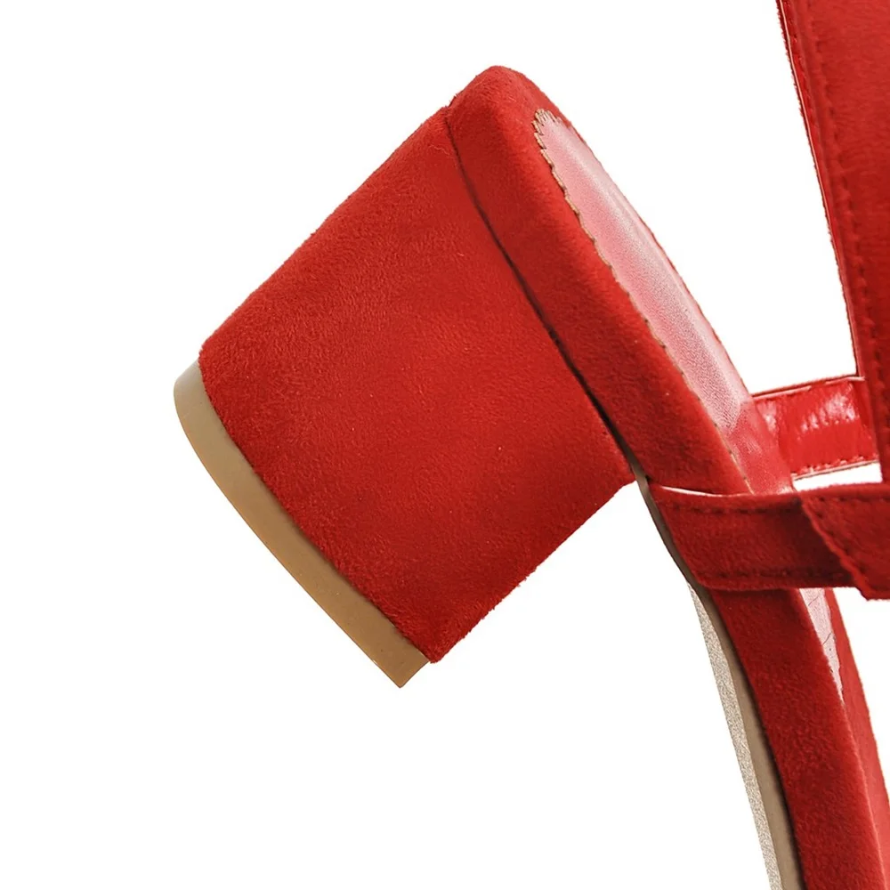 Женские туфли на квадратном каблуке Smirnova однотонные с ремешком щиколотке для