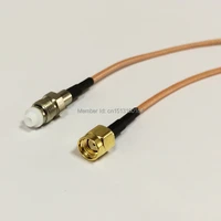 new modem coaxial cable rp sma male plug to fme female jack connector rg316 cable 15cm 6inch adapter rf pigtial