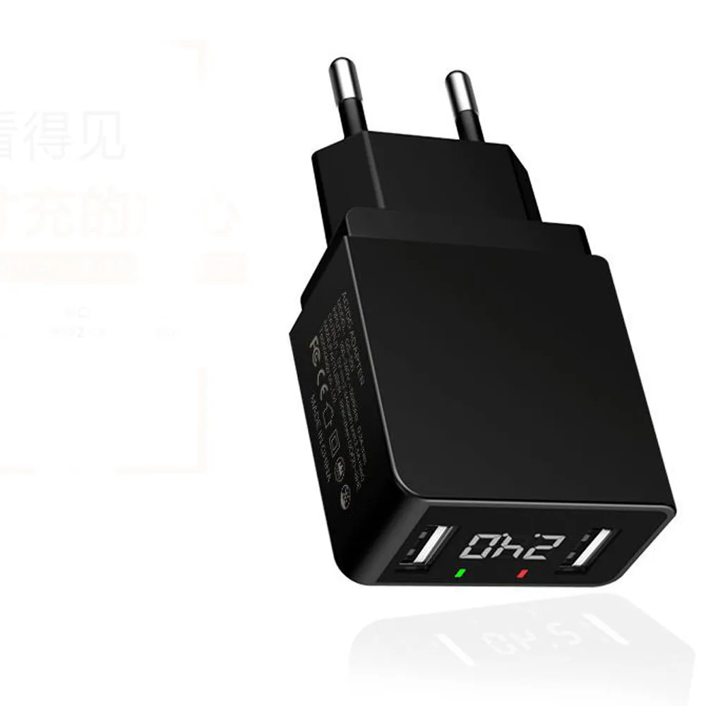 1 шт. светодиодный дисплей 3 USB зарядное устройство универсальное ЗУ для