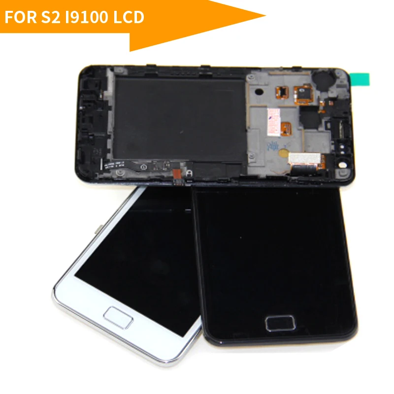 Высококачественный ЖК дисплей для Samsung Galaxy S2 I9100 сенсорный экран дигитайзер