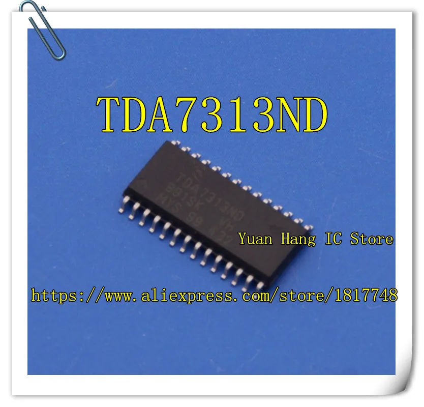 

10PCS/LOT TDA7313ND TDA7313D TDA7313 SOP-28 New original
