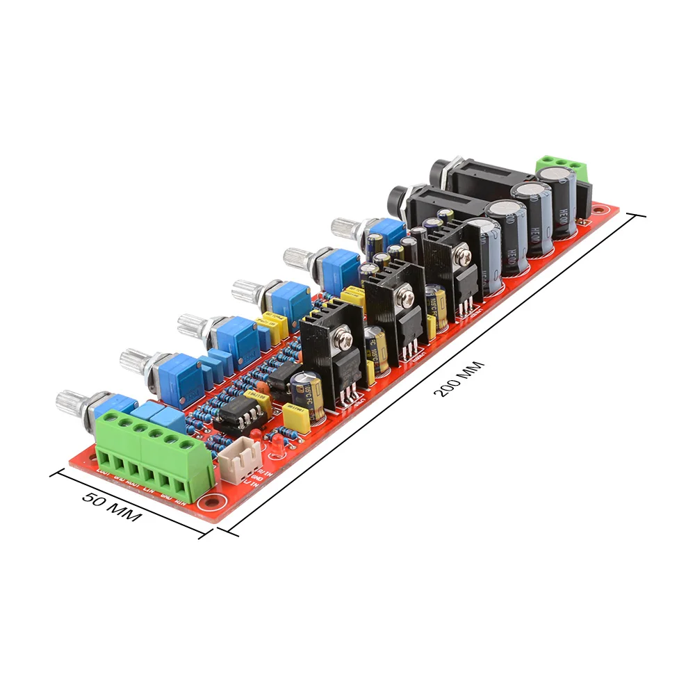 Микрофон AIYIMA PT2399 Плата усилителя тона караоке модуль DIY NE5532 Op с регулировкой