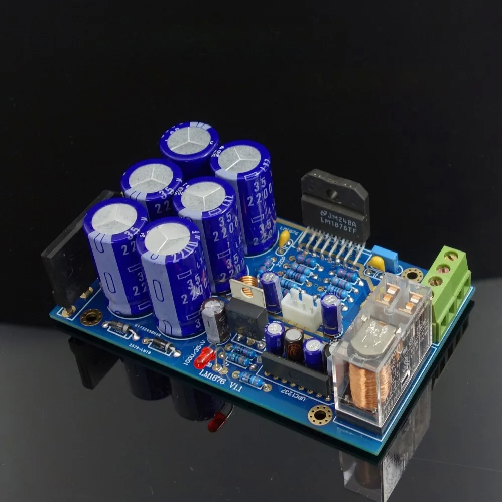 L1 HiFi 30 Вт* 2 LM1876 стерео аудио усилитель лучше, чем LM1875 LM4766 усилитель