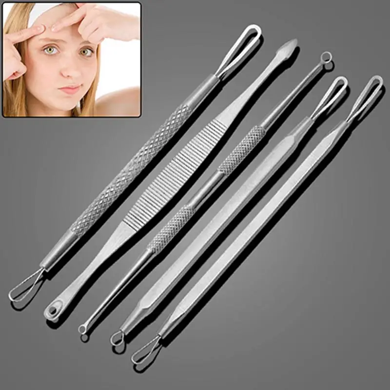 7 шт./компл. средство для удаления прыщей очиститель игла прыщи экстрактор пятна