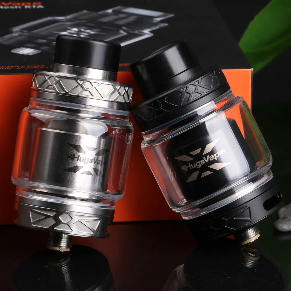100% оригинал Hugsvape кольцо Lord Mesh RTA 75 Вт с диаметром 26 мм 2 мл/5 мл емкости рапылителя