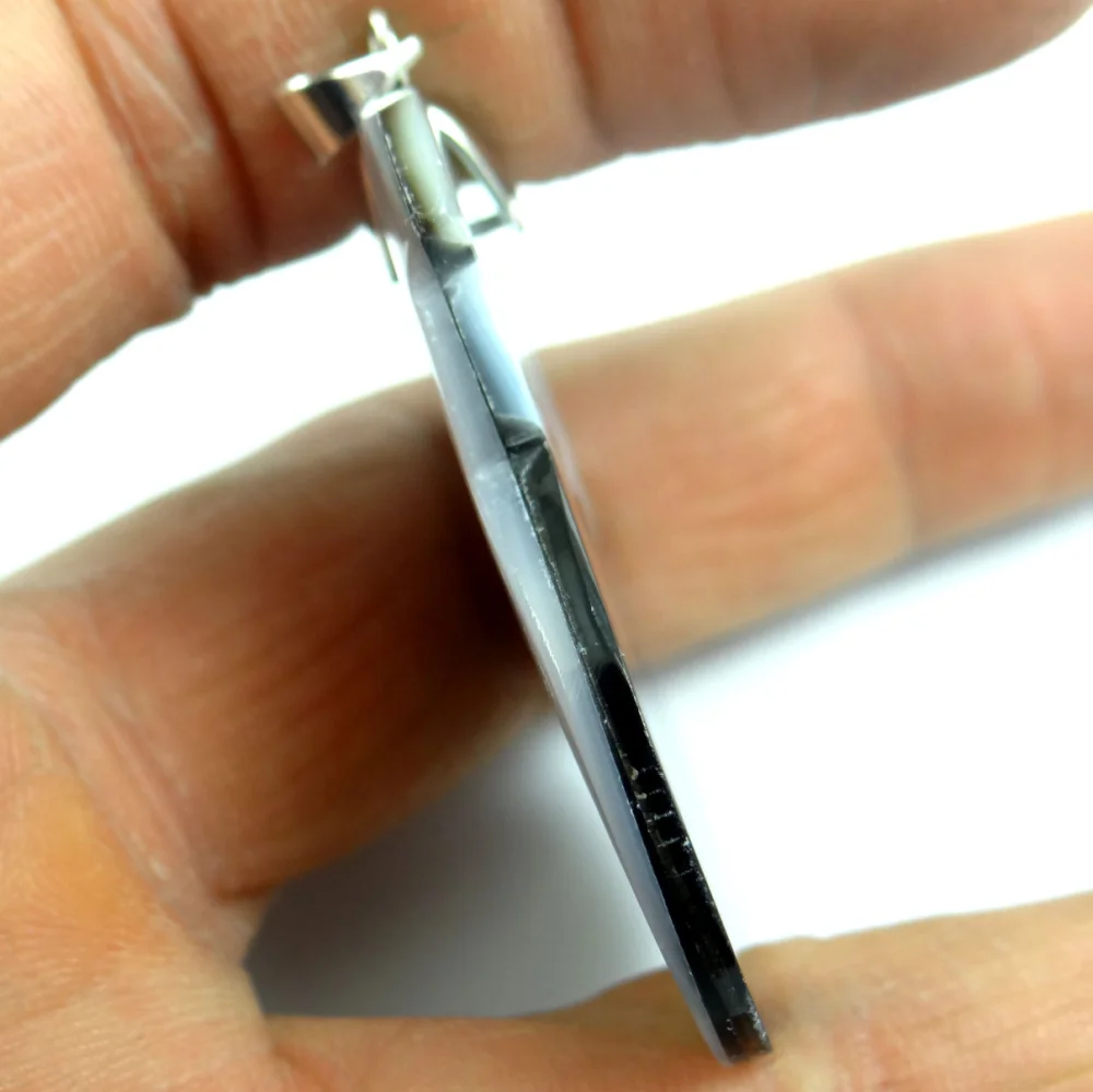 Модный дизайн натуральный Абалон Подвеска Сова ожерелье для женщин ювелирное