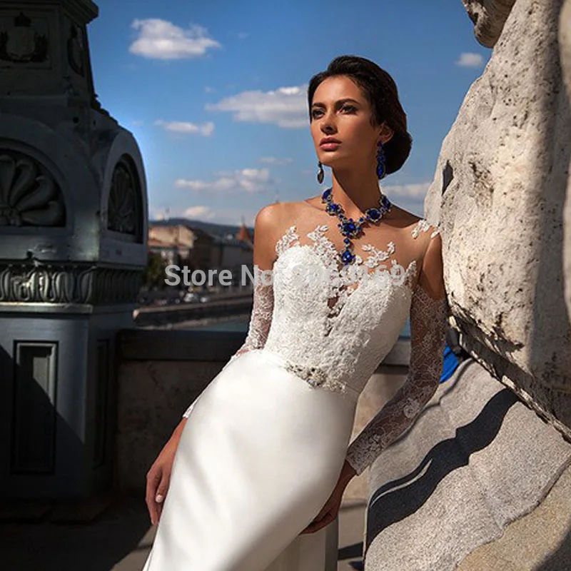 Сексуальное свадебное платье русалки 2020 кружевное Свадебные платья Robe de mariage