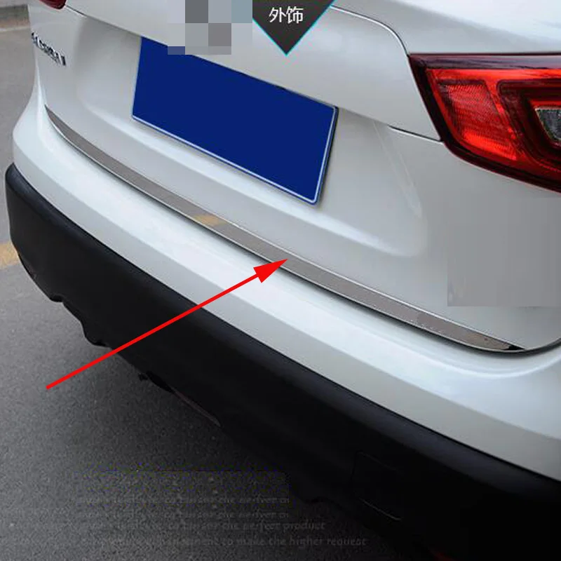 Для Nissan Qashqai j11 наклейка на дверь из нержавеющей стали задняя дверь отделка багажника Аксессуары для стайлинга автомобилей