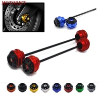 free shipping for bmw f800r 2009 2015 cnc modified motorcycle front and rear wheels drop ball shock absorber