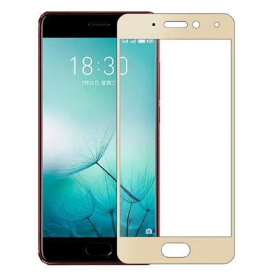 Закаленное стекло с полным покрытием для Meizu Pro 7 Защитная пленка экрана Plus