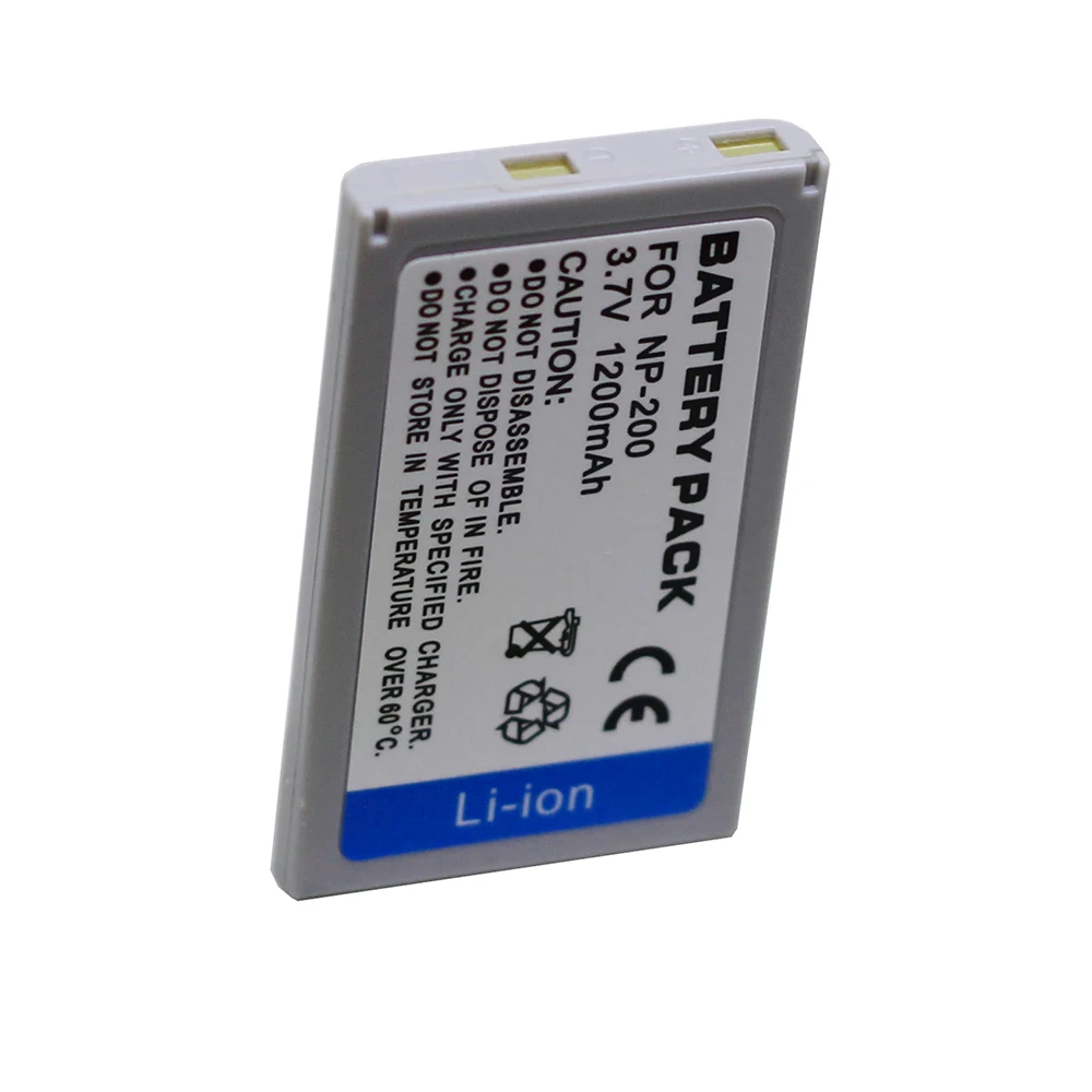 3Pcs 1200mAh NP-200 NP200 lithium batteries NP 200 Digital Camera Battery For KonicaMinolta DiMAGE Xg X Xi Xt X20 X21 | Электроника