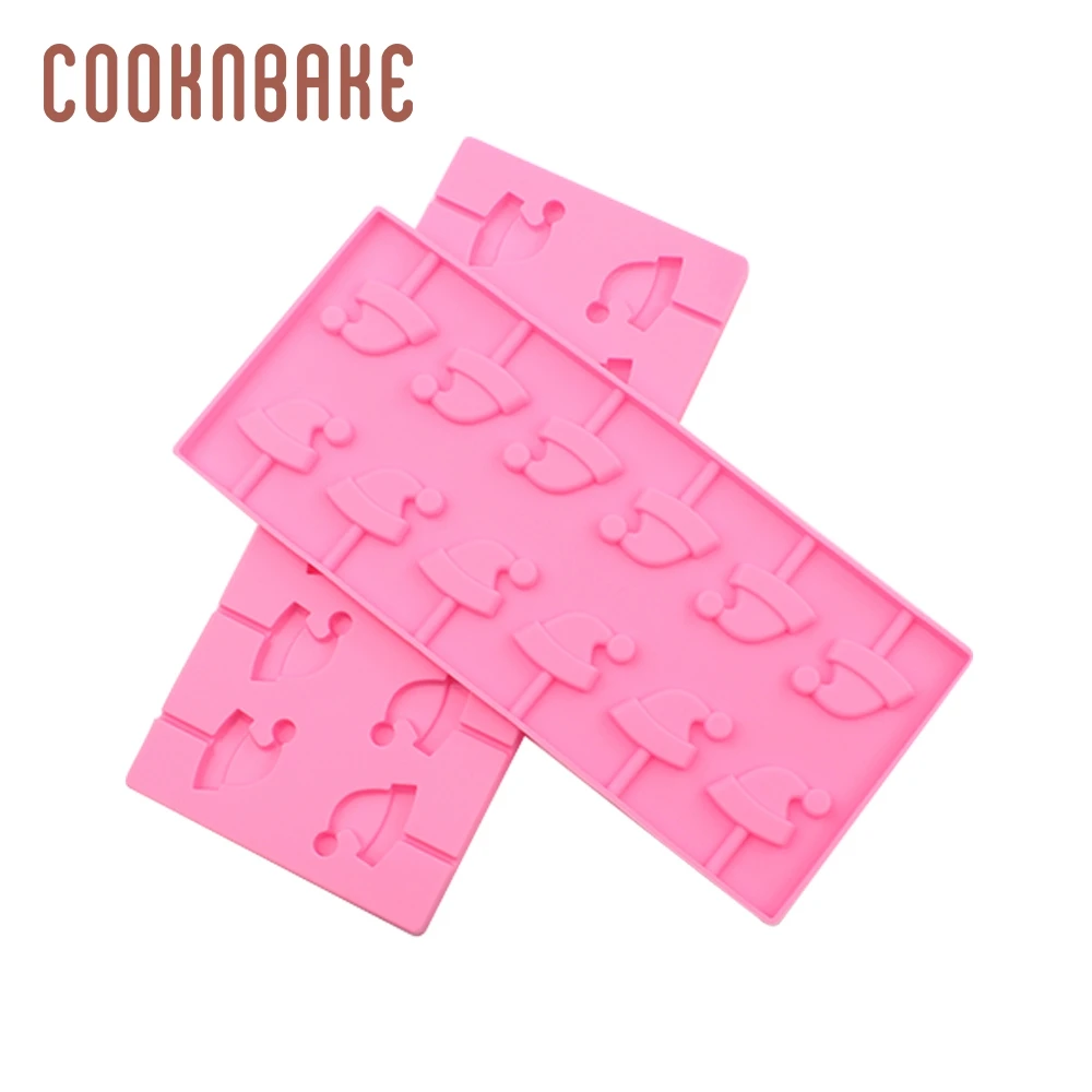COOKNBAKE силиконовая форма для леденцов Рождественская шапка конфет шоколада желе