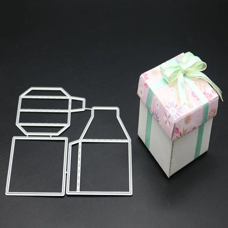 Glita Creatif Новая креативная коробка металлические штампы Тиснение бумажная карта