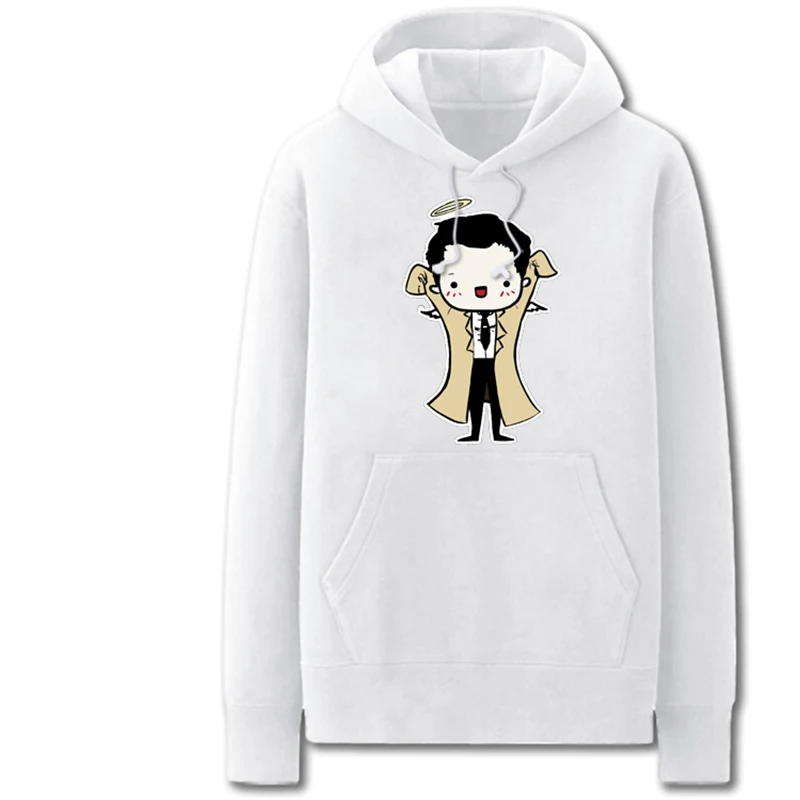 2019 Новый сверхъестественный Кастиэль 3d принт для мужчин толстовки кофты зима